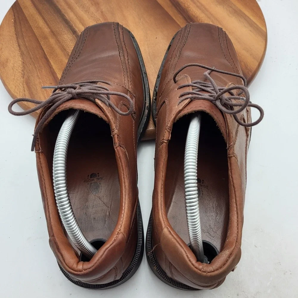 Johnston‎ & Murphy Shoes Mens Size 9 M Brown Sheepskin Waterproof XC4 Oxfords